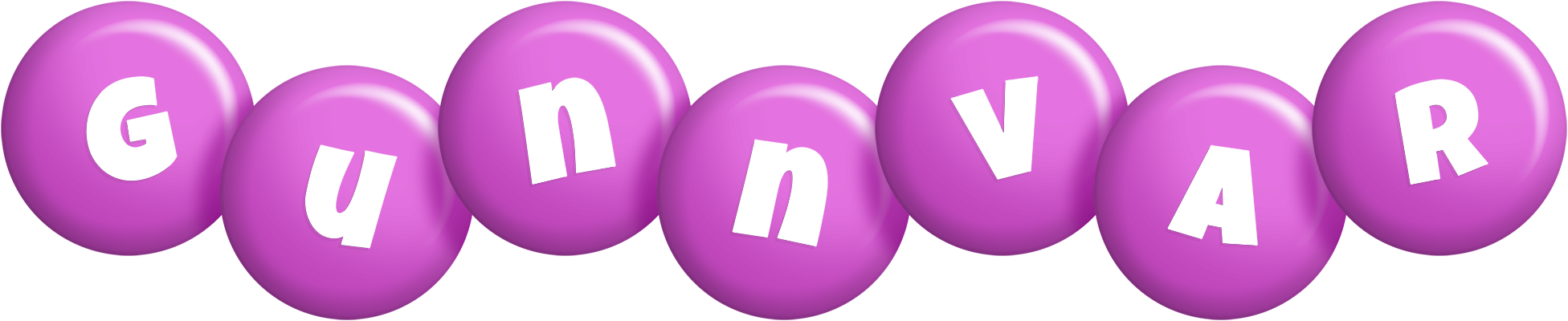Gunnvar candy-purple logo