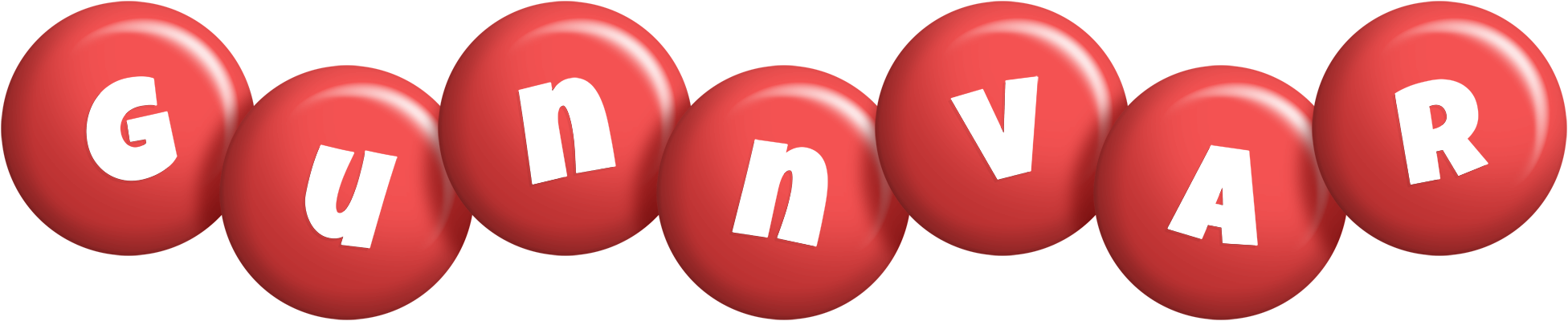 Gunnvar candy-red logo