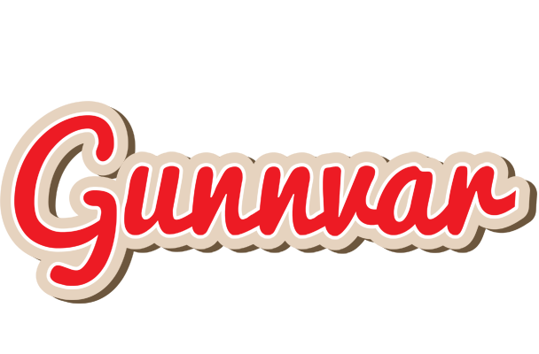 Gunnvar chocolate logo