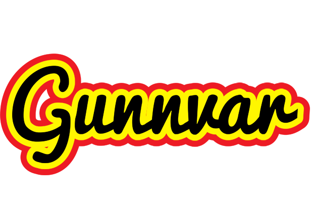 Gunnvar flaming logo
