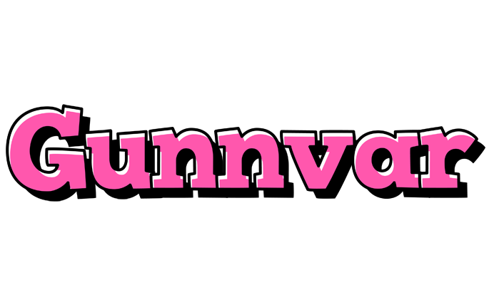 Gunnvar girlish logo