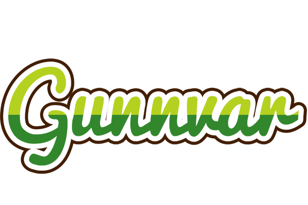 Gunnvar golfing logo