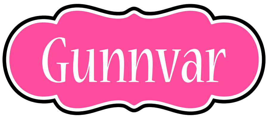 Gunnvar invitation logo