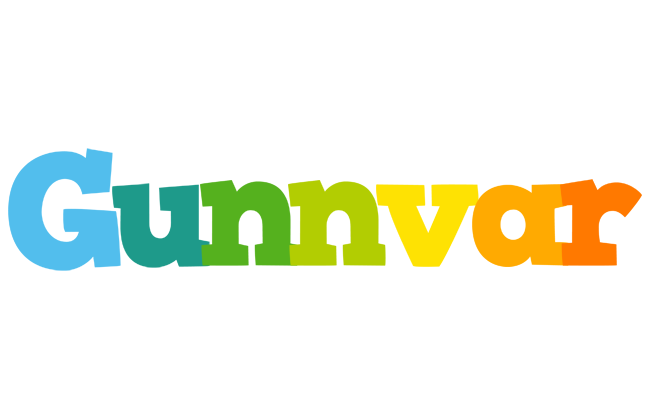 Gunnvar rainbows logo