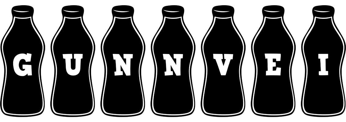Gunnvei bottle logo