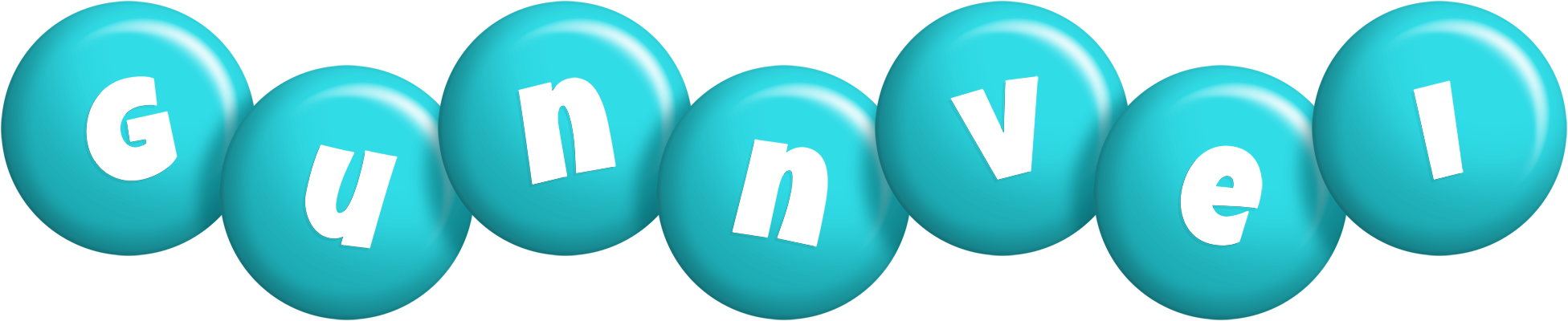 Gunnvei candy-azur logo
