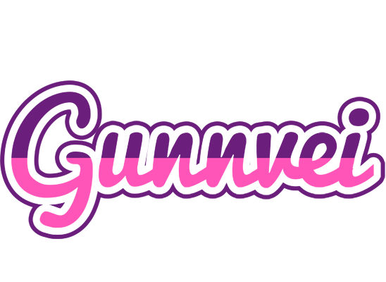 Gunnvei cheerful logo
