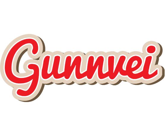Gunnvei chocolate logo