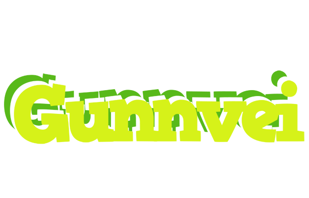 Gunnvei citrus logo