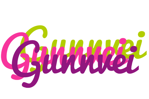 Gunnvei flowers logo