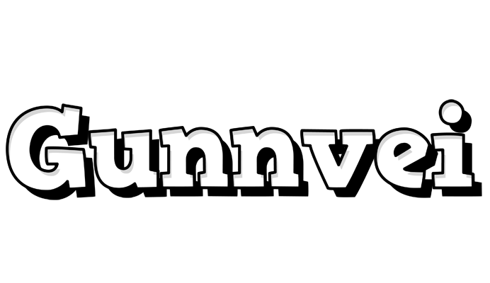 Gunnvei snowing logo