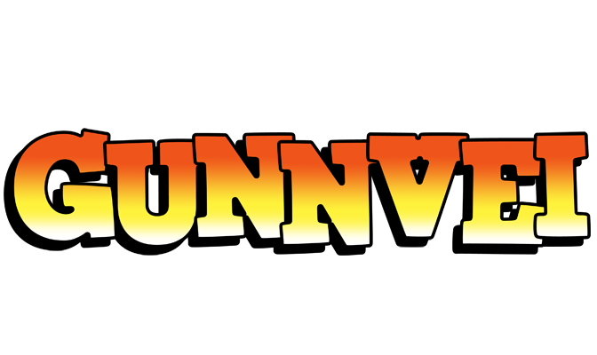 Gunnvei sunset logo