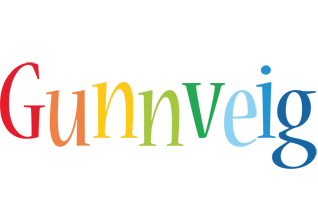 Gunnveig birthday logo