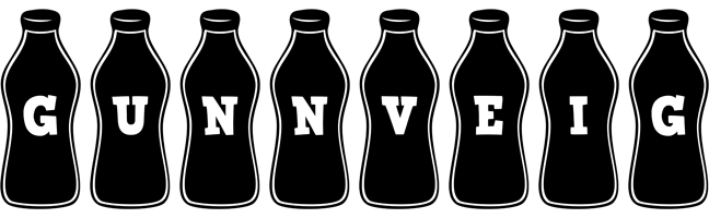 Gunnveig bottle logo