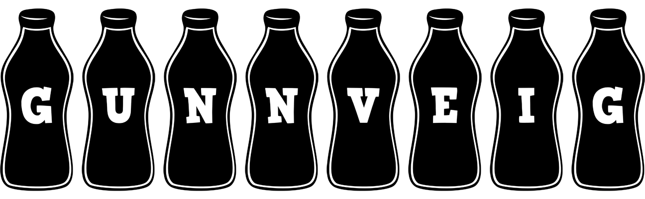Gunnveig bottle logo