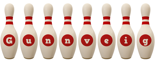 Gunnveig bowling-pin logo