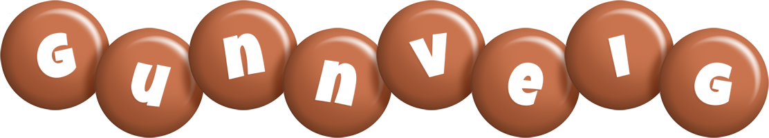 Gunnveig candy-brown logo