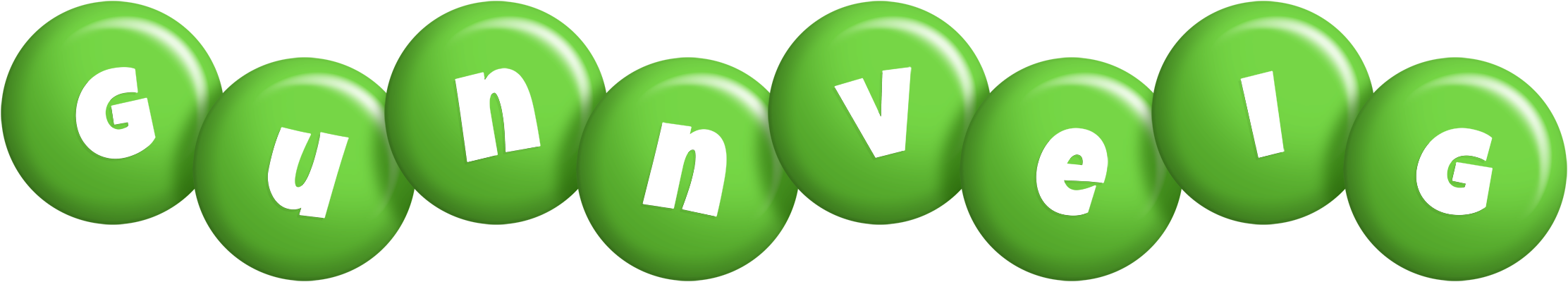 Gunnveig candy-green logo