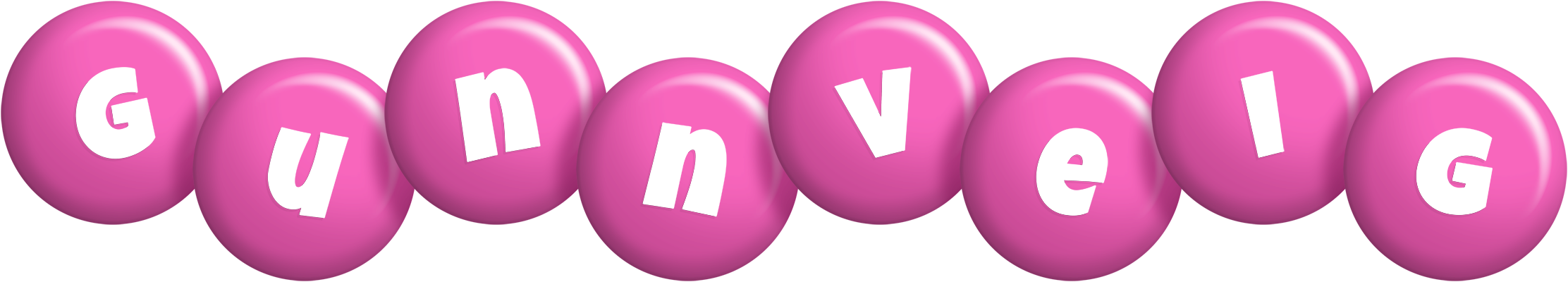 Gunnveig candy-pink logo