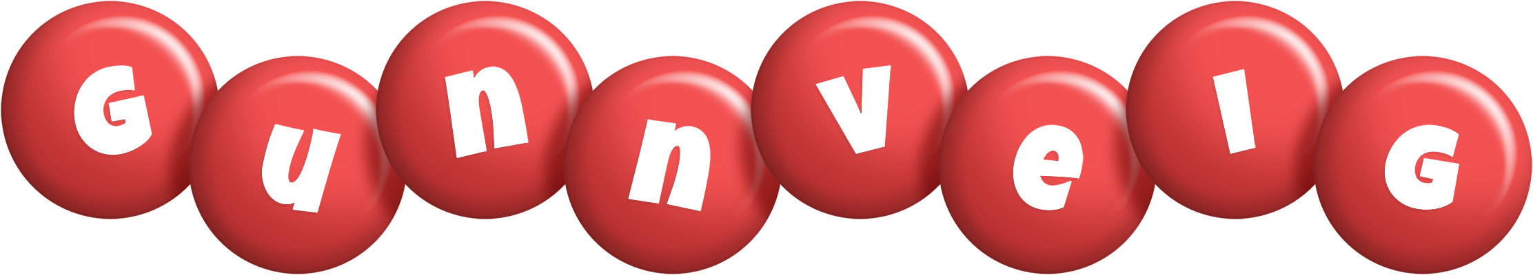 Gunnveig candy-red logo