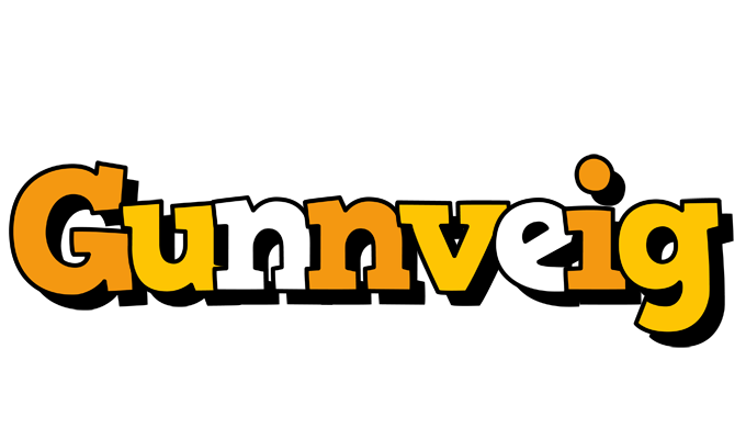 Gunnveig cartoon logo