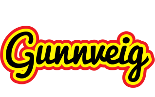 Gunnveig flaming logo