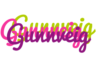 Gunnveig flowers logo