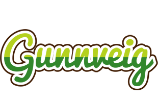 Gunnveig golfing logo