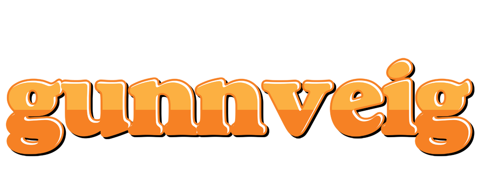 Gunnveig orange logo