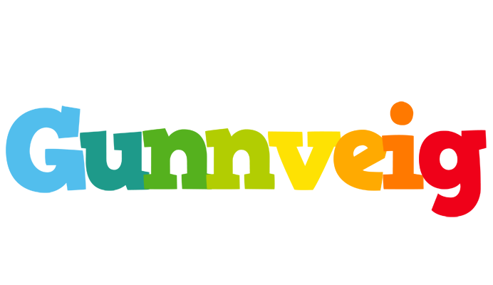 Gunnveig rainbows logo
