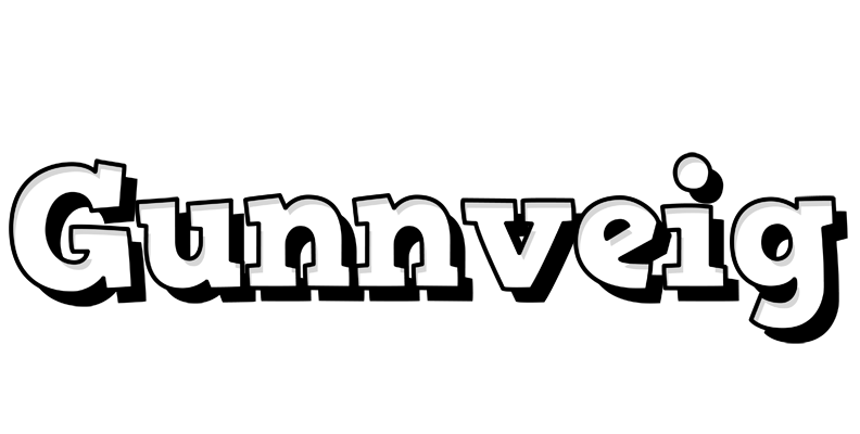Gunnveig snowing logo