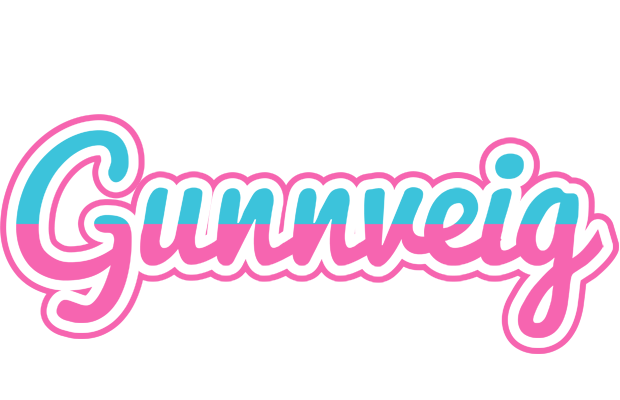 Gunnveig woman logo
