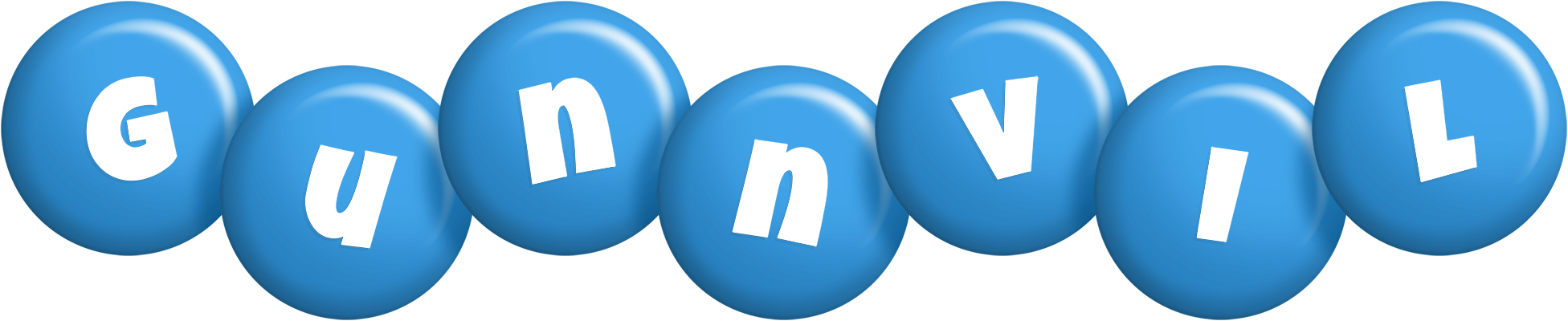 Gunnvil candy-blue logo