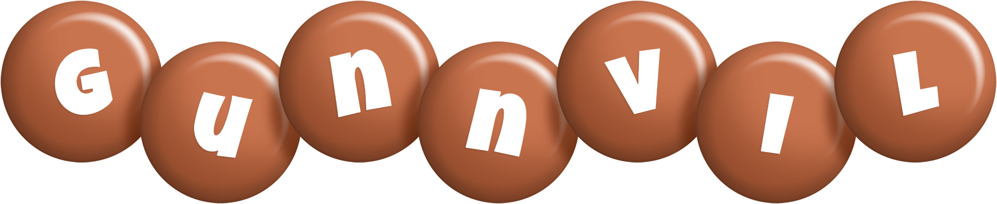 Gunnvil candy-brown logo