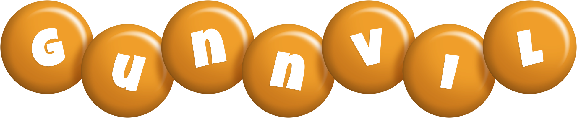 Gunnvil candy-orange logo