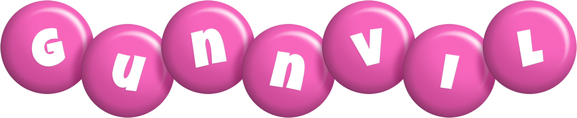Gunnvil candy-pink logo