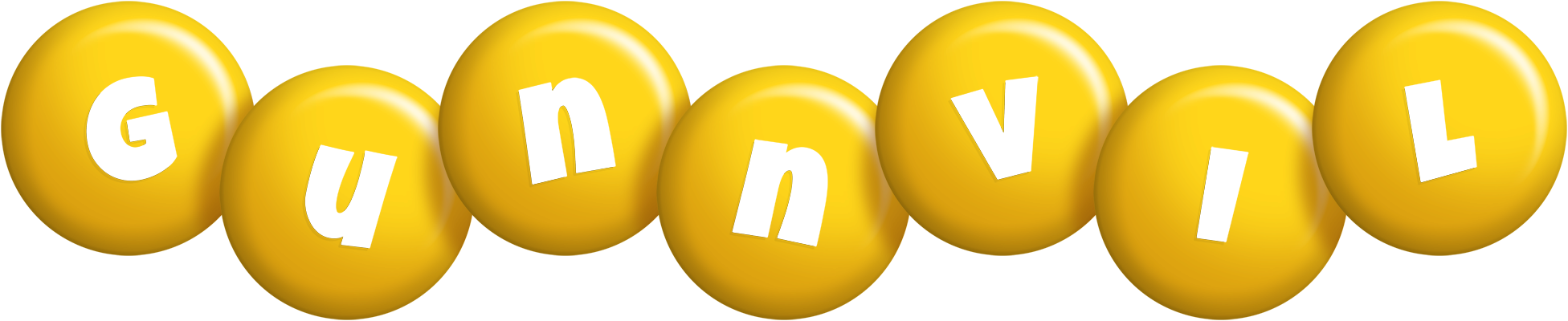 Gunnvil candy-yellow logo