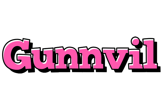 Gunnvil girlish logo
