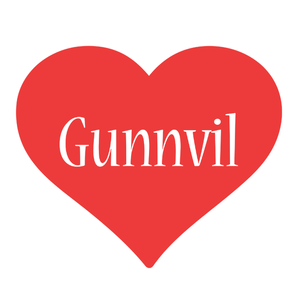 Gunnvil love logo