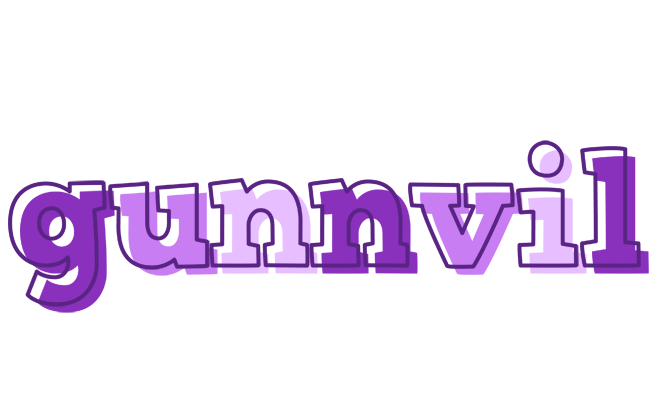Gunnvil sensual logo