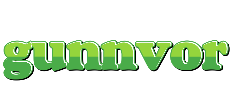Gunnvor apple logo