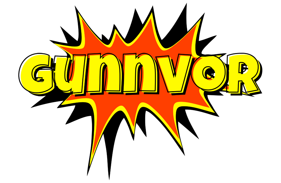 Gunnvor bazinga logo