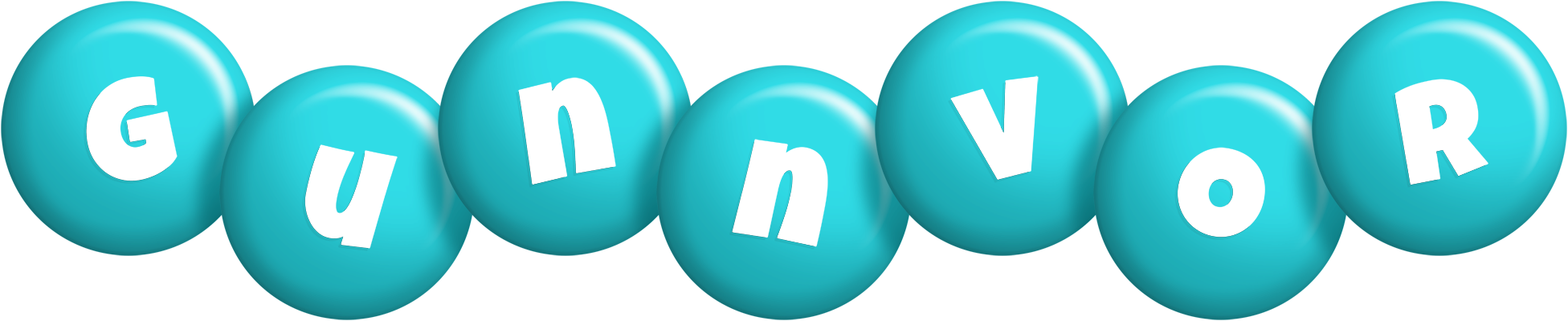 Gunnvor candy-azur logo