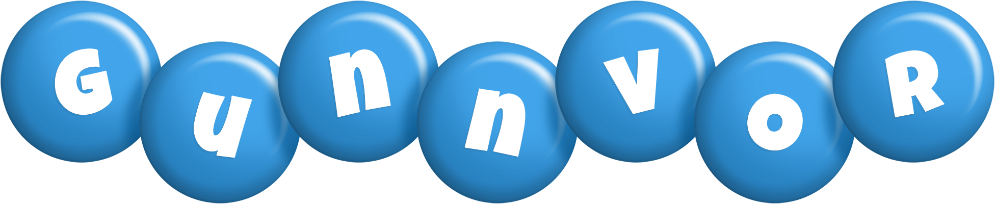 Gunnvor candy-blue logo
