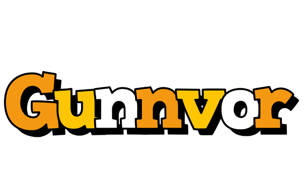 Gunnvor cartoon logo