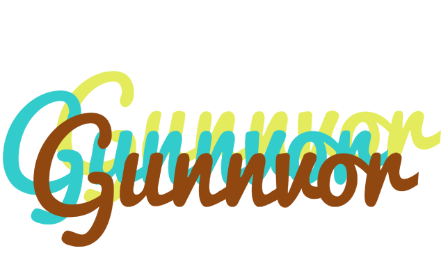 Gunnvor cupcake logo