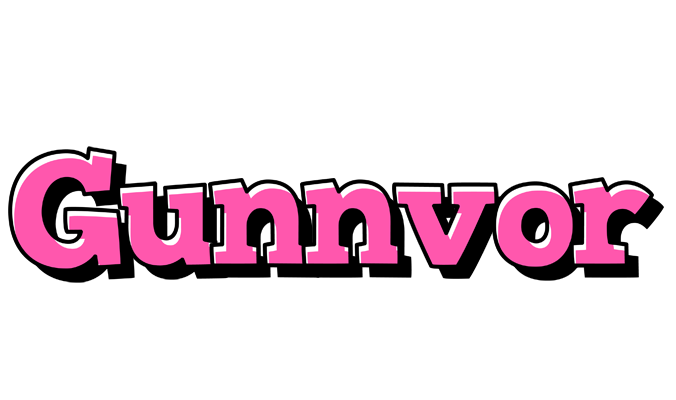 Gunnvor girlish logo