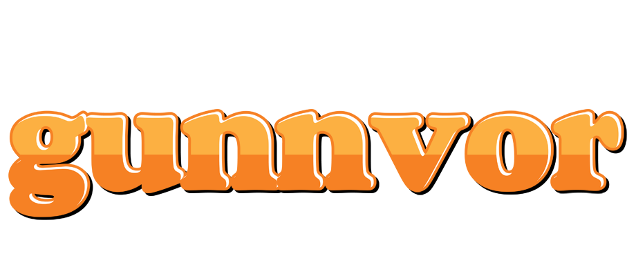 Gunnvor orange logo