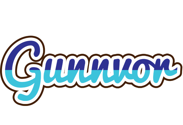 Gunnvor raining logo