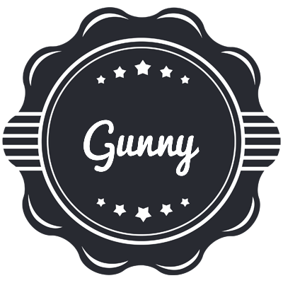 Gunny badge logo